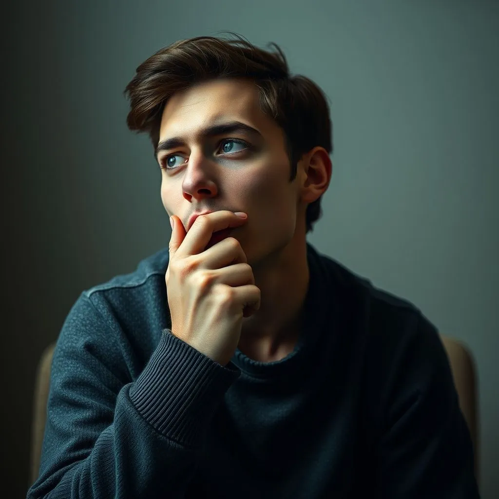 行为心理学聊天的时候咬手指