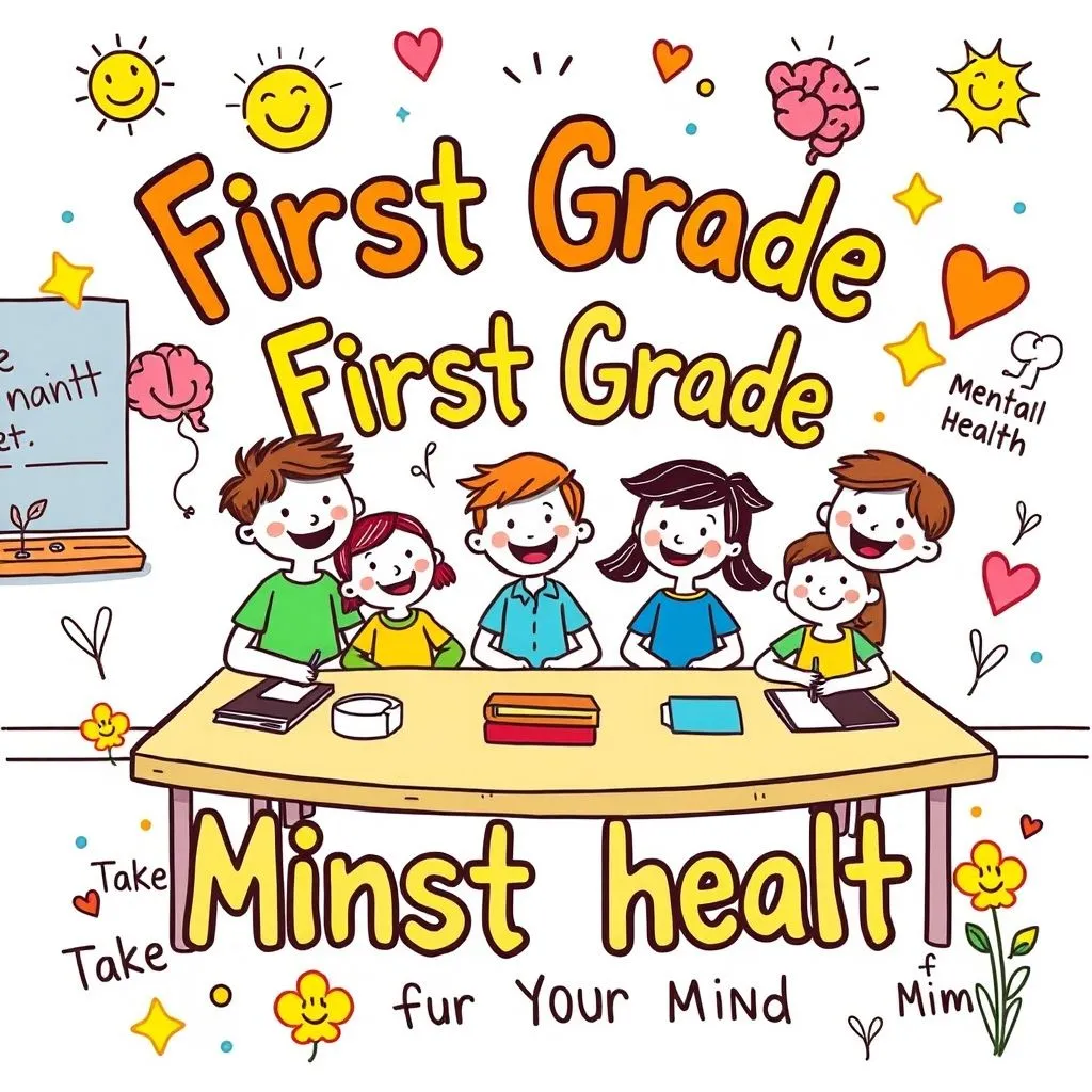 一年级心理健康手抄报