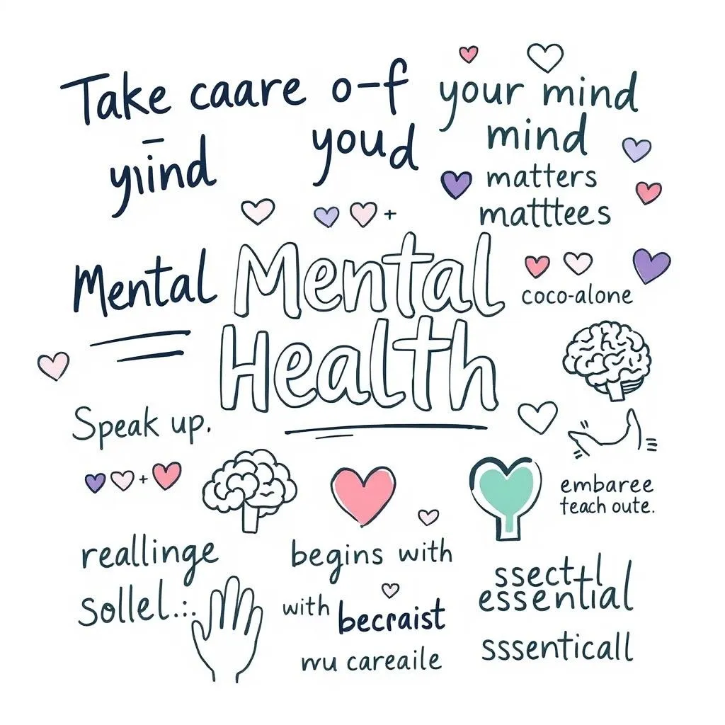 心理健康手抄报句子