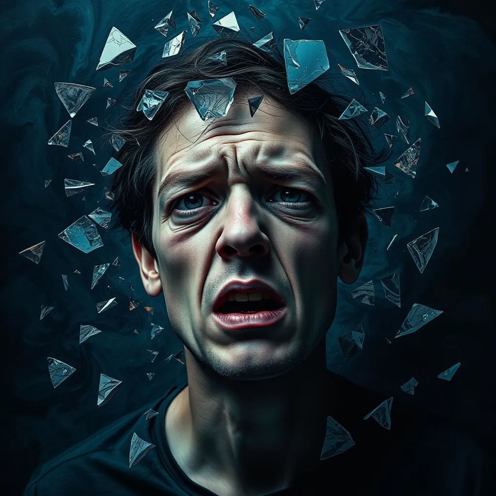 心理崩溃的图片