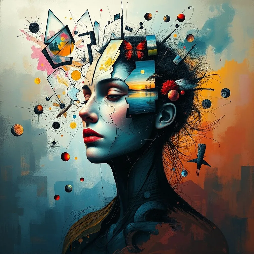 关于心理健康的画