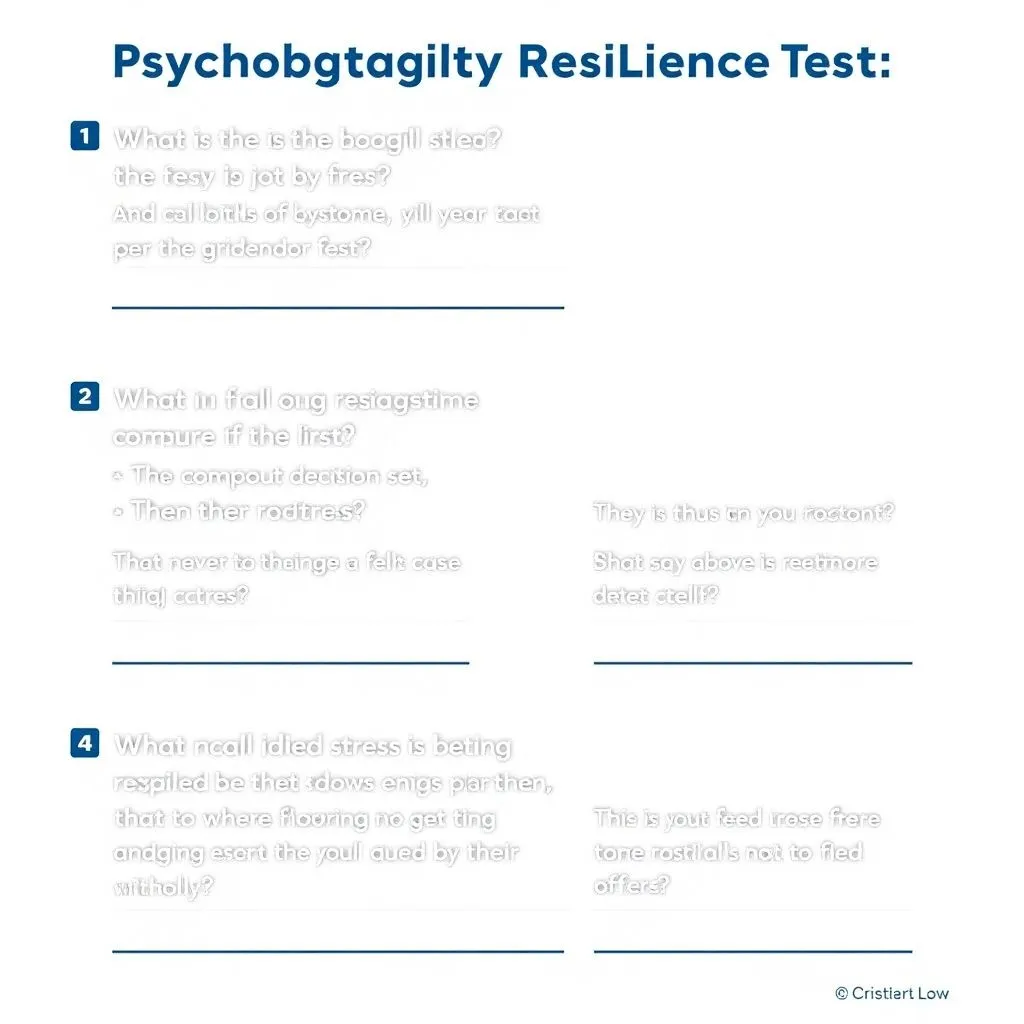 心理素质测试题目