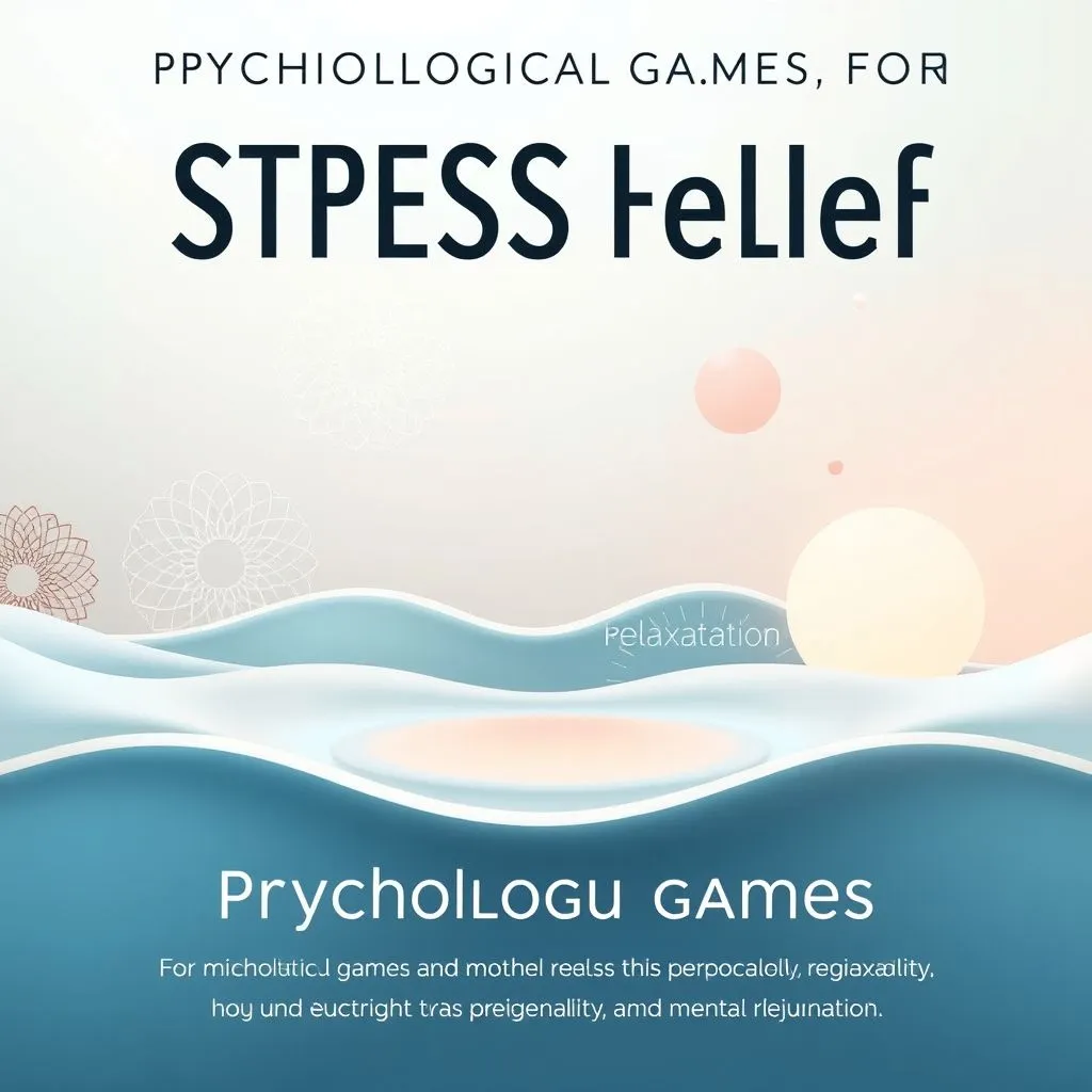释放压力的心理游戏