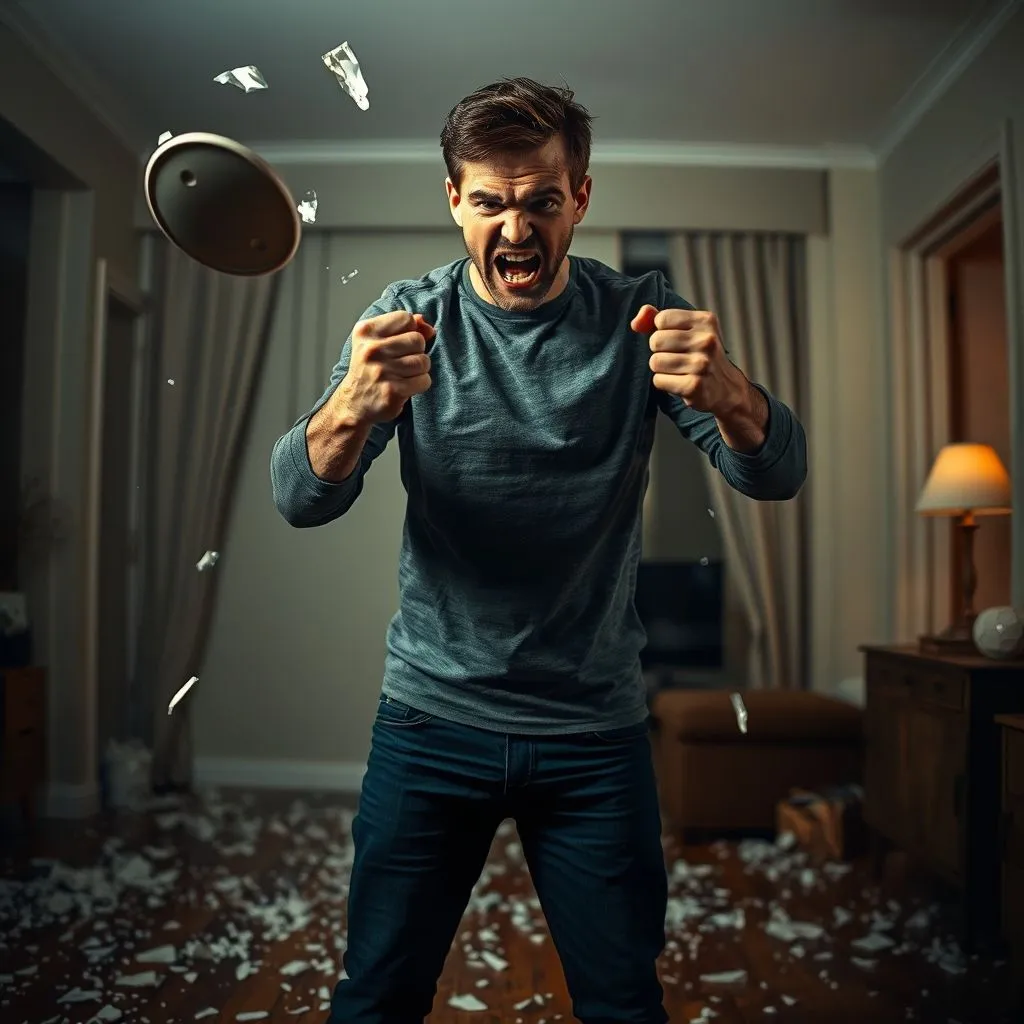 生气摔东西是什么心理