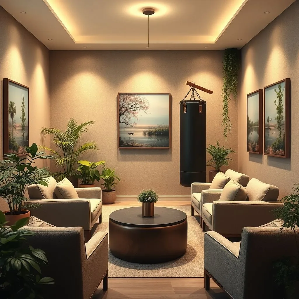 心理宣泄室效果图