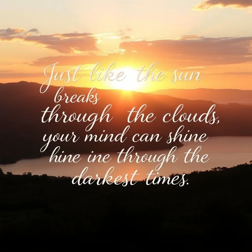 关于阳光心理的名言