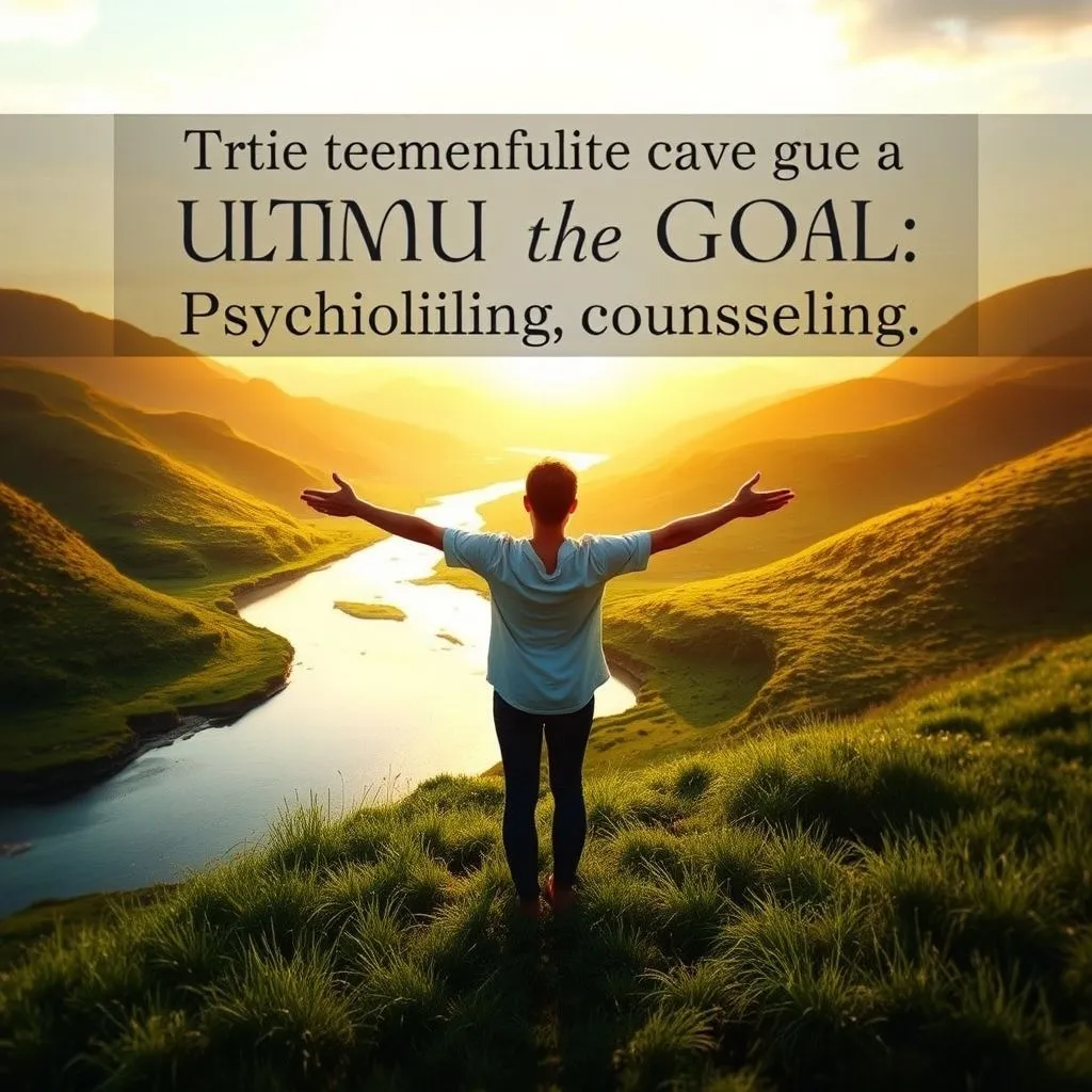 心理咨询的终极目标