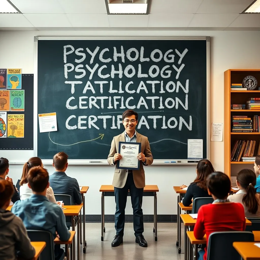 高中心理学教师资格证