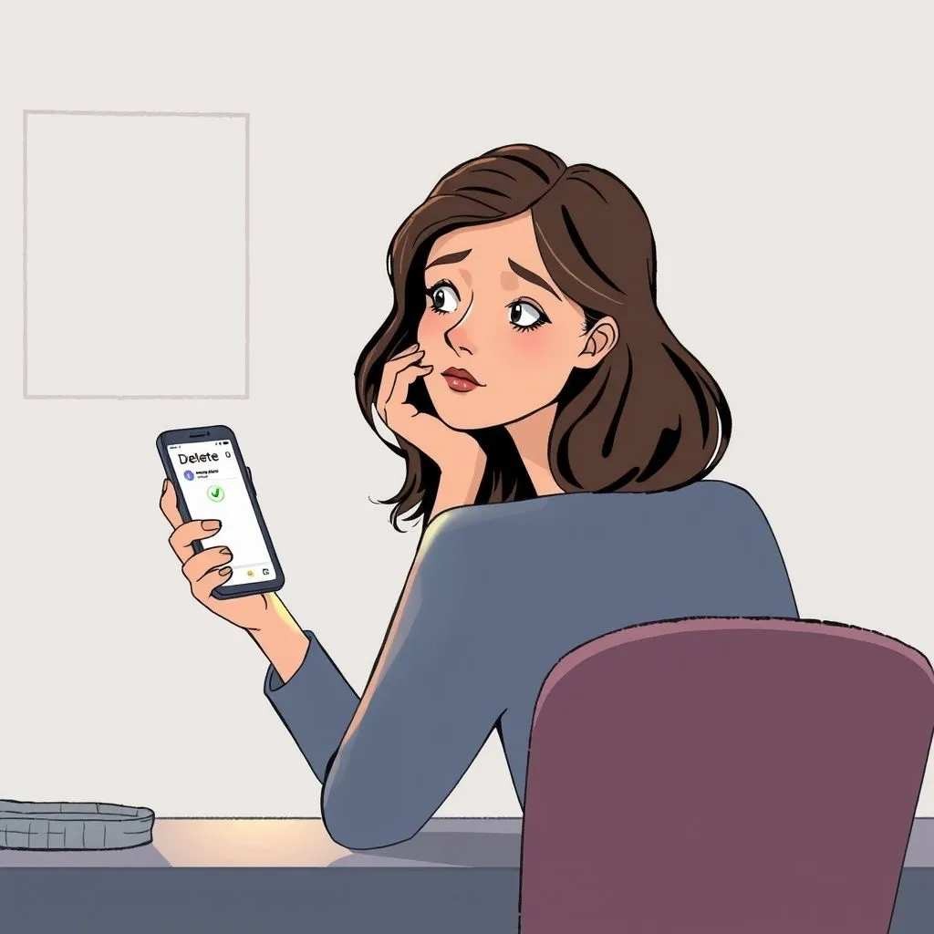 女人删除聊天记录心理