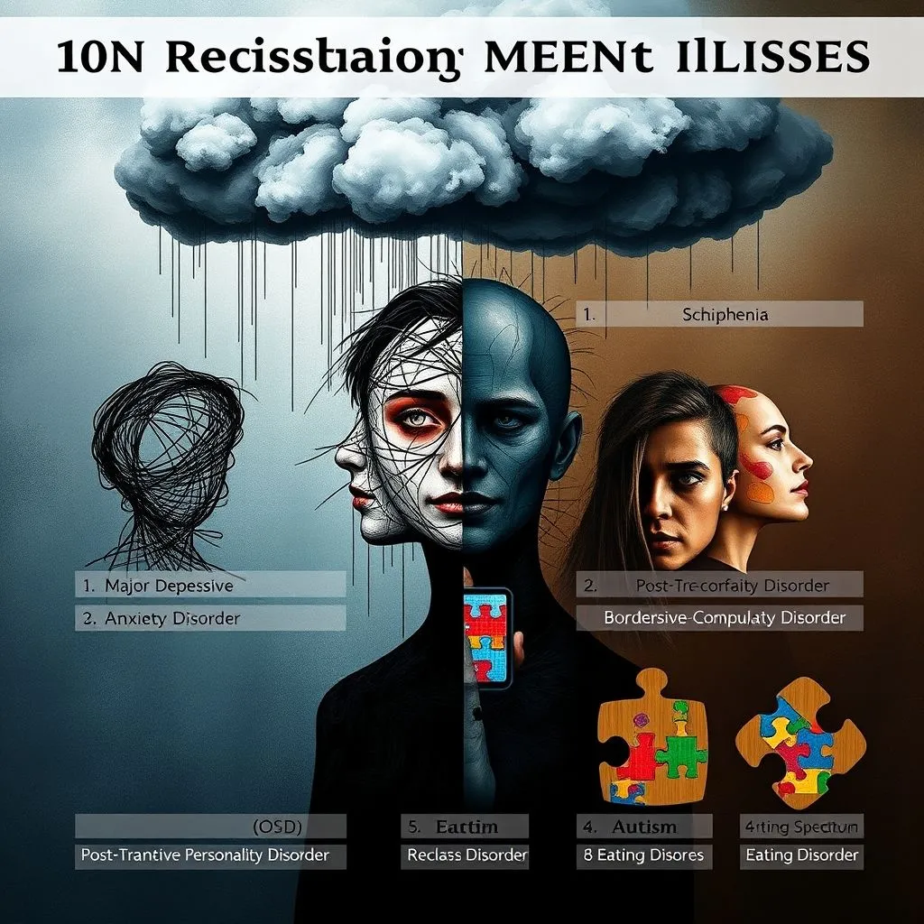 十大最严重的心理疾病