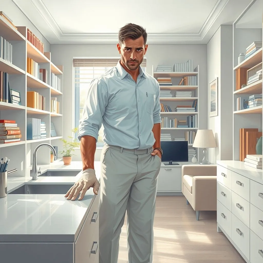 爱干净有洁癖男人心理