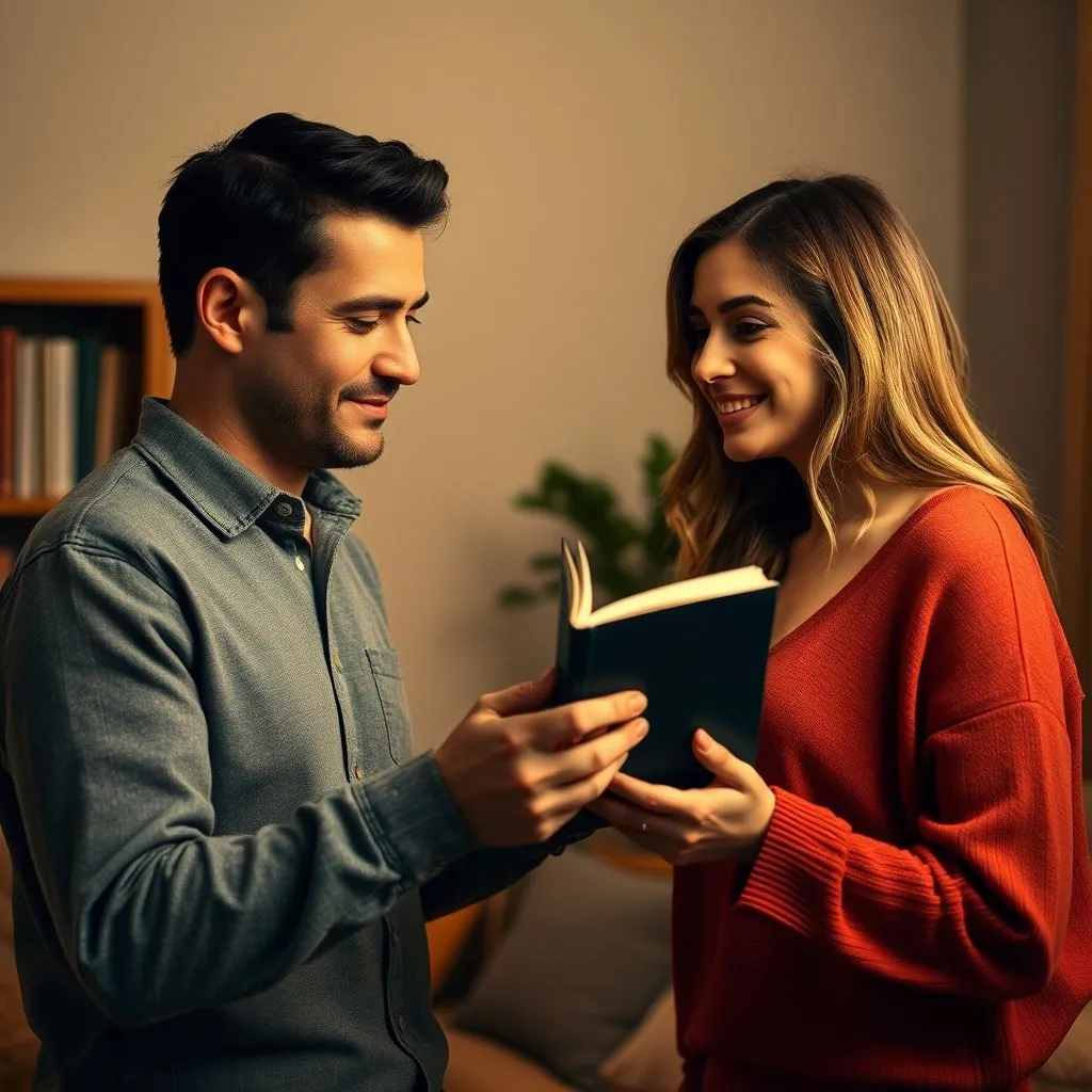 男送书给女的心理