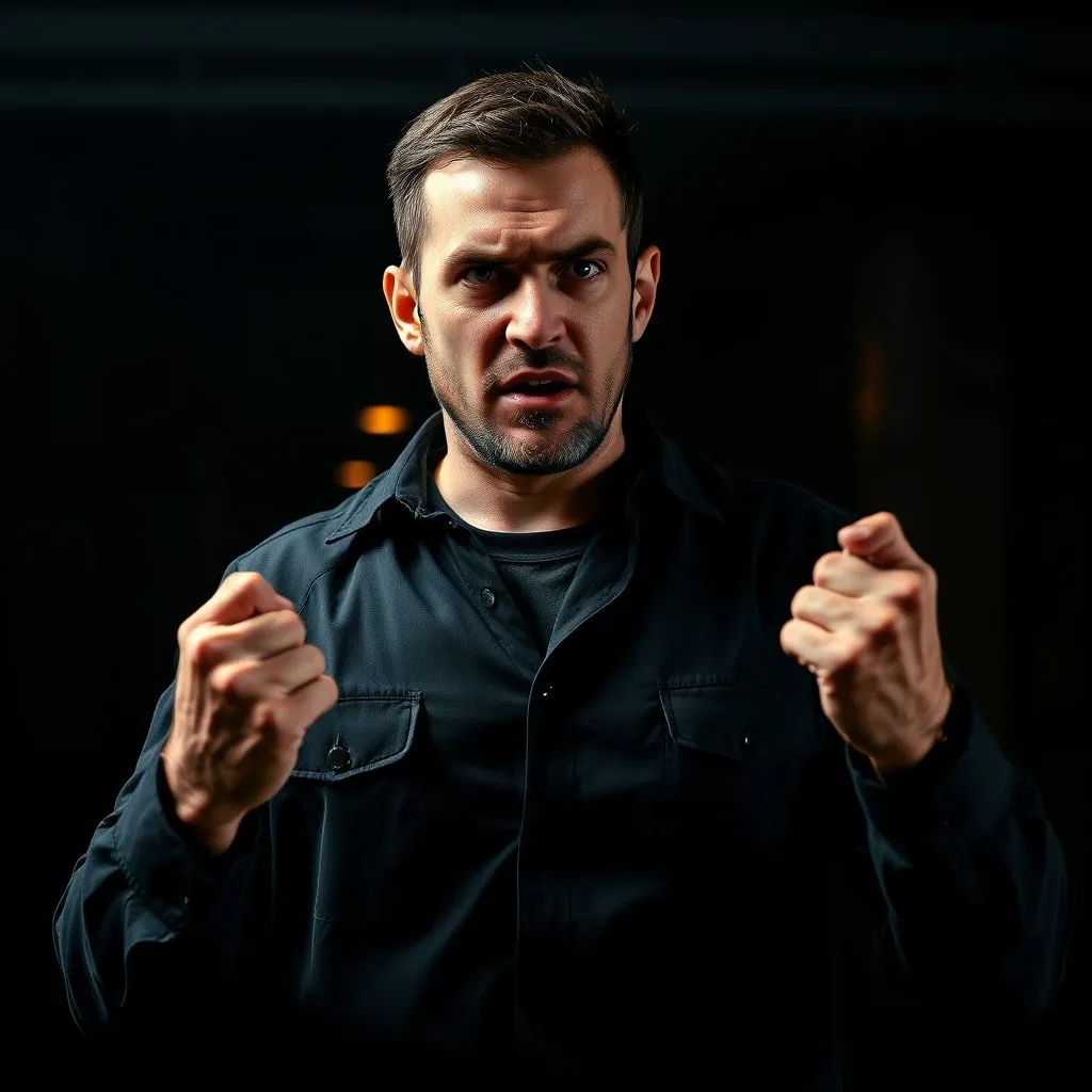 一个男人说狠话的心理