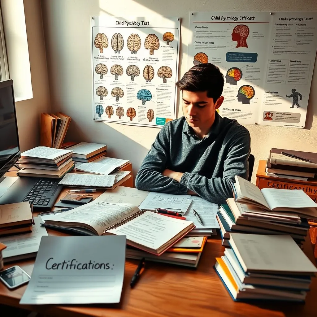 怎样考取儿童心理学证书