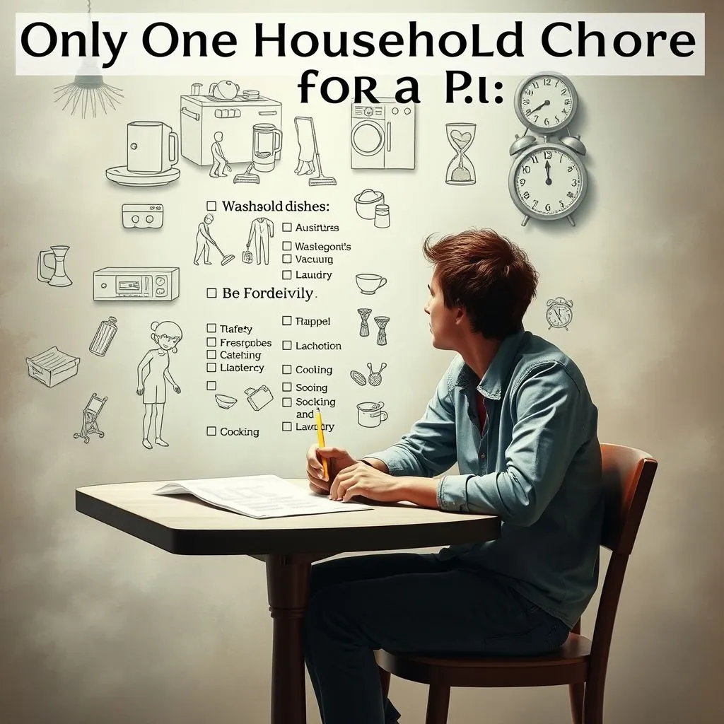 心理测试一辈子只做一件家务