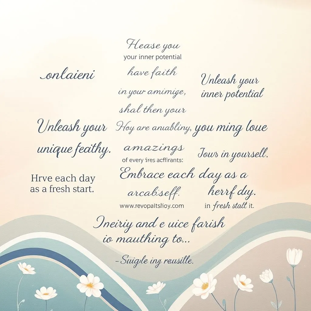 每天积极心理暗示语