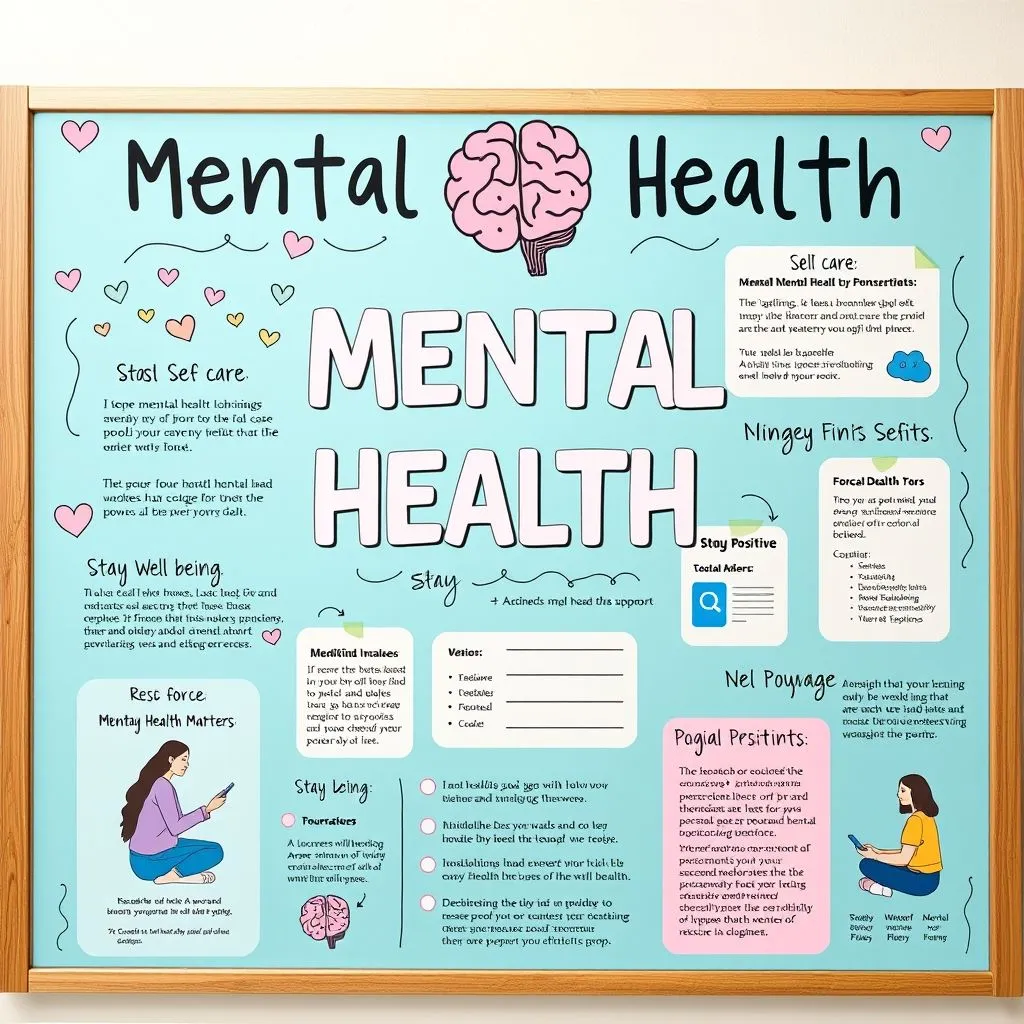 心理健康板报图片设计