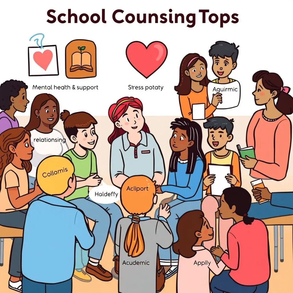 学校心理辅导的内容包括