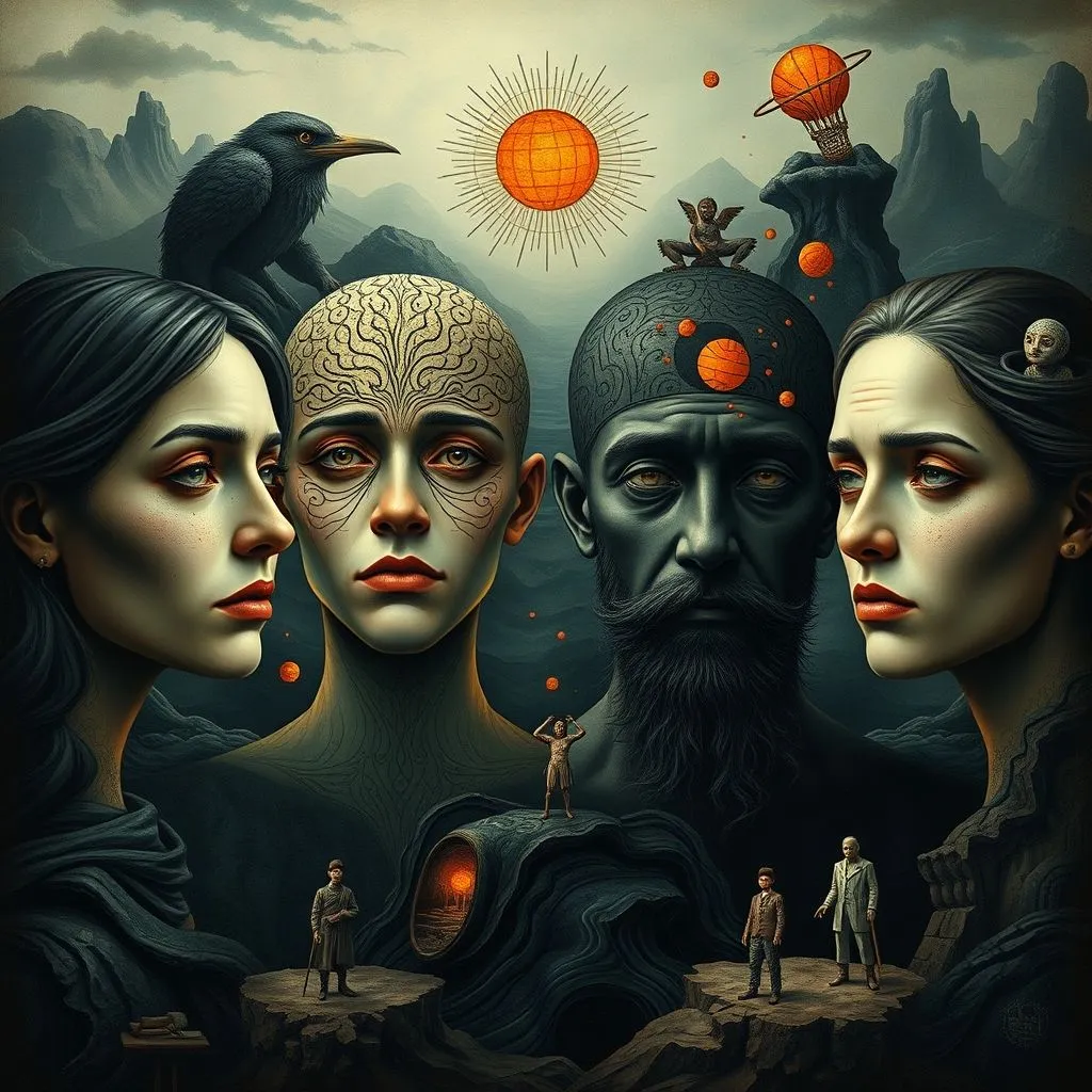 心理描写的四字成语