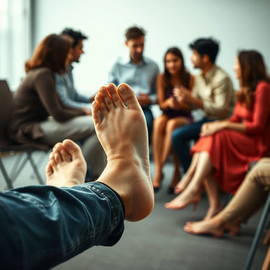 脚的朝向心理学