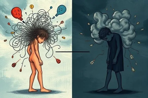 焦虑症与抑郁症的区别