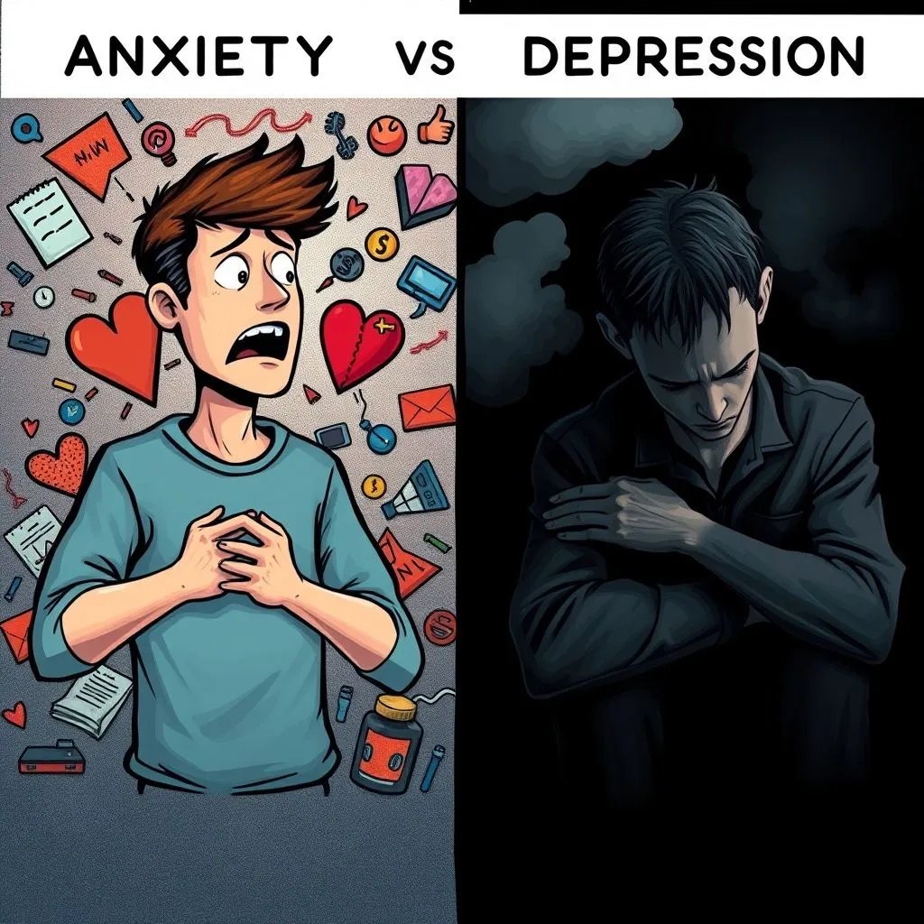 焦虑症和抑郁症的区别