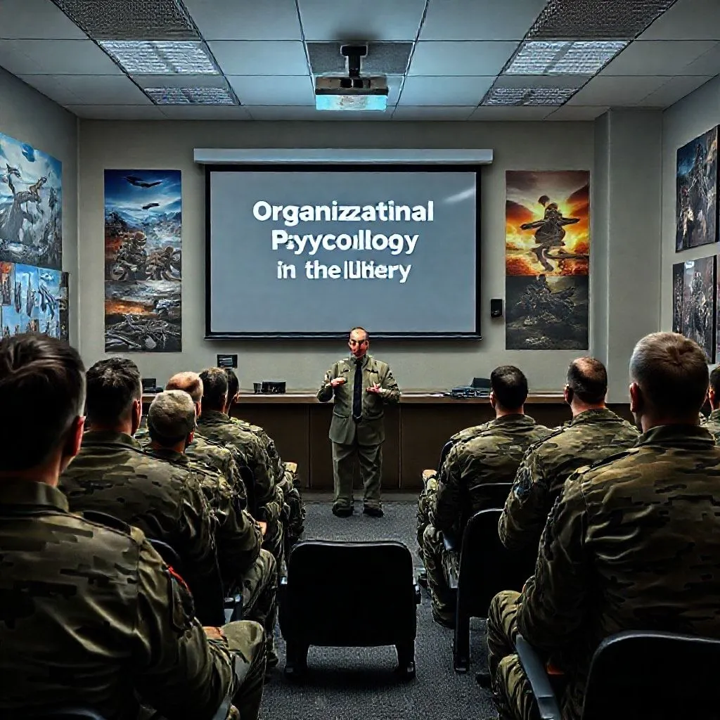 部队组织心理学授课