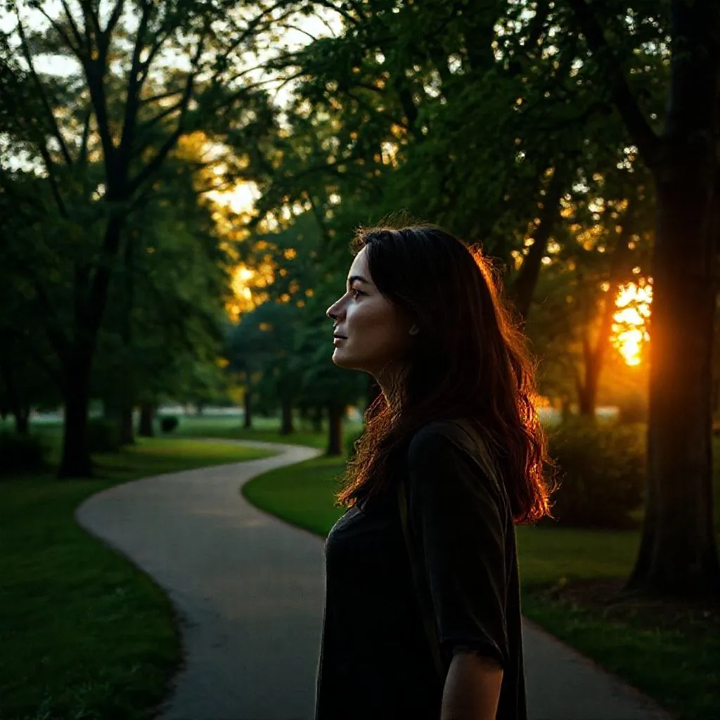 女子爱独自散步心理学解释