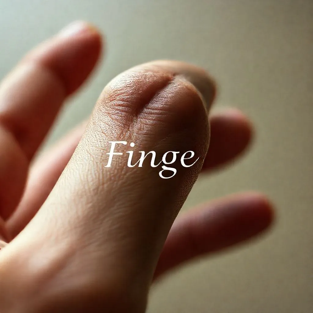 心理学里食指叫什么指的