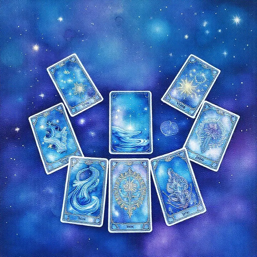 塔罗牌水瓶座2022年7月占卜图