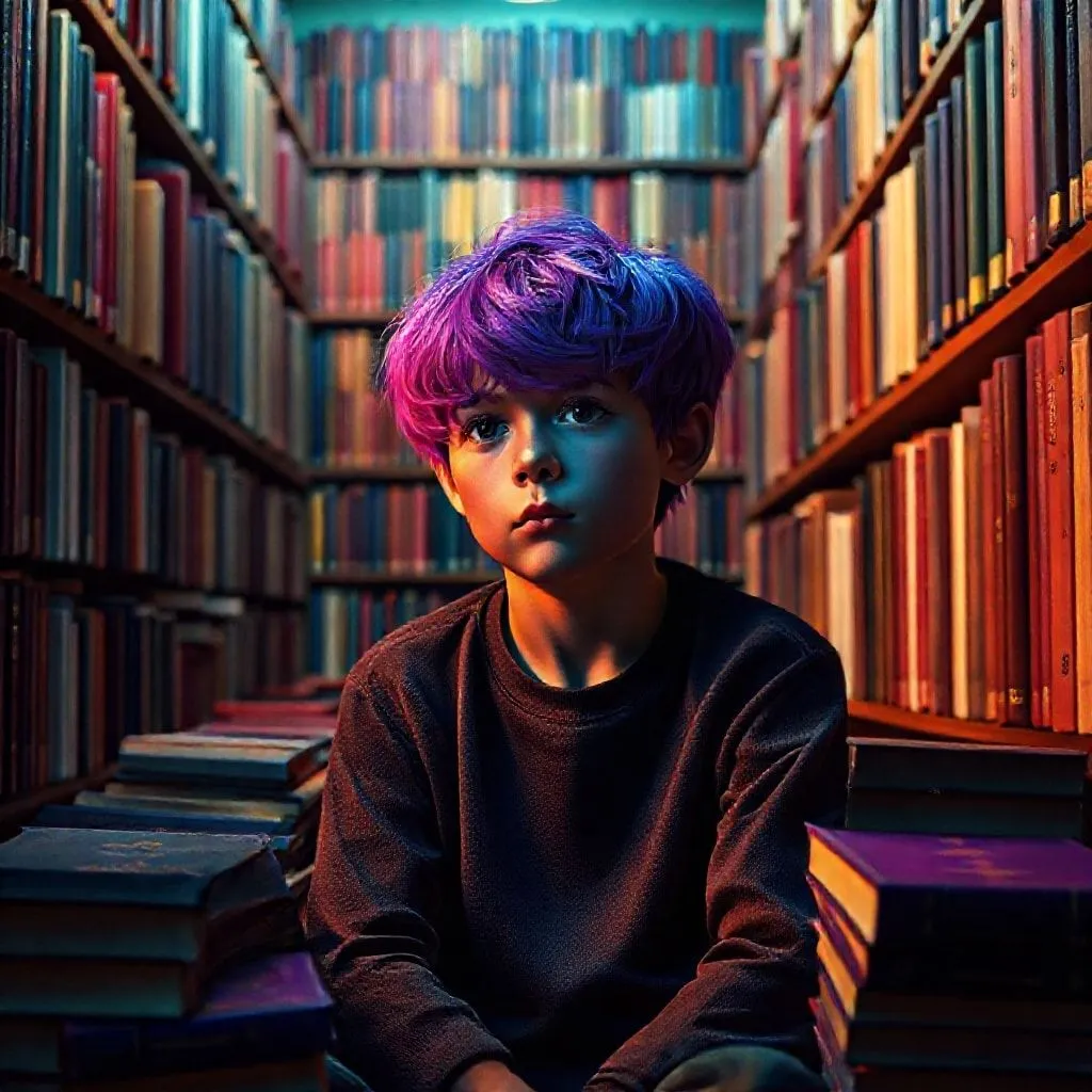 喜欢紫色的男孩心理学书评