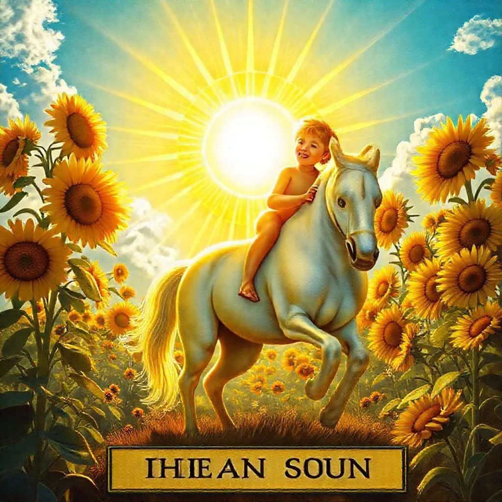 塔罗牌太阳正位是怎么解的