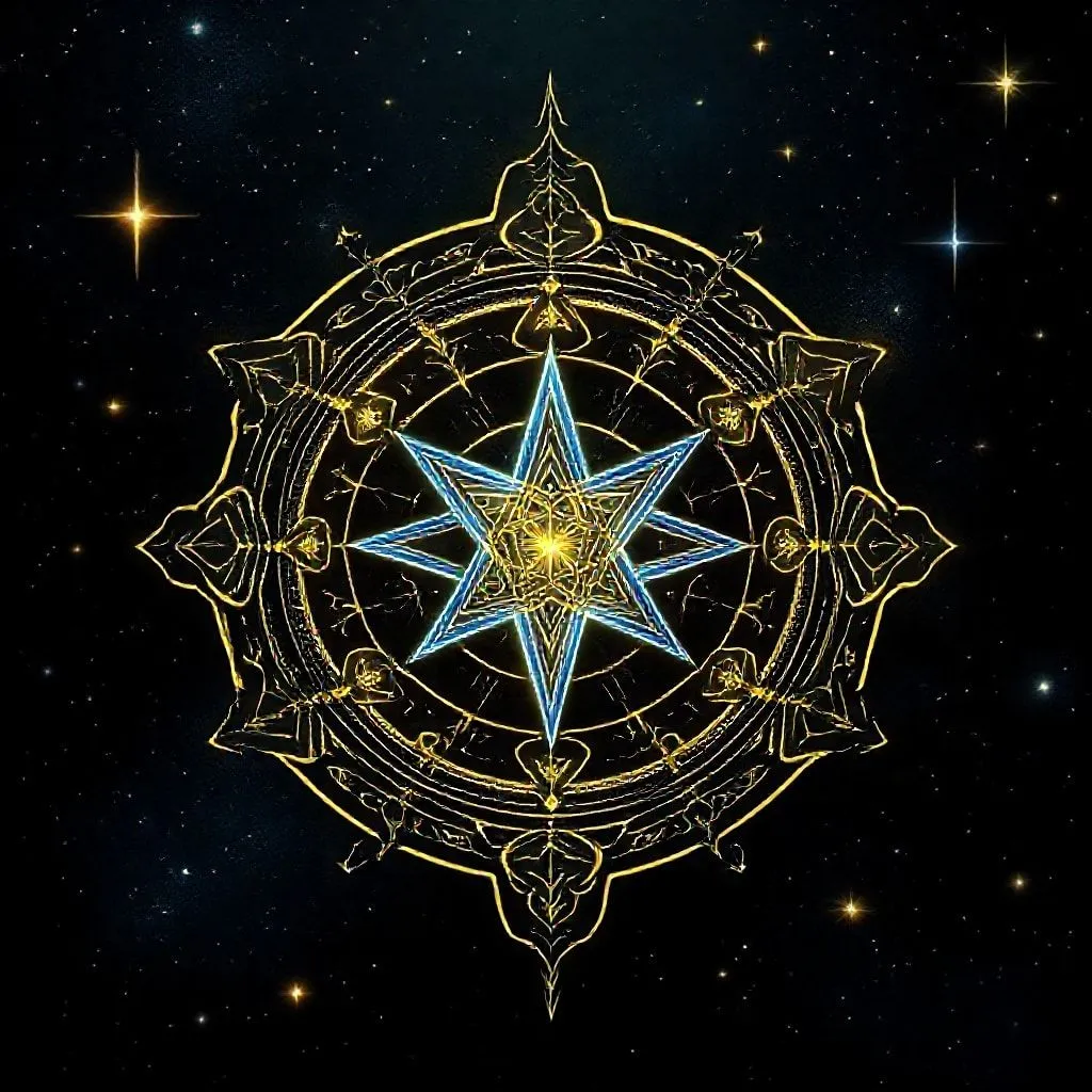 塔罗牌五芒星壁纸图片