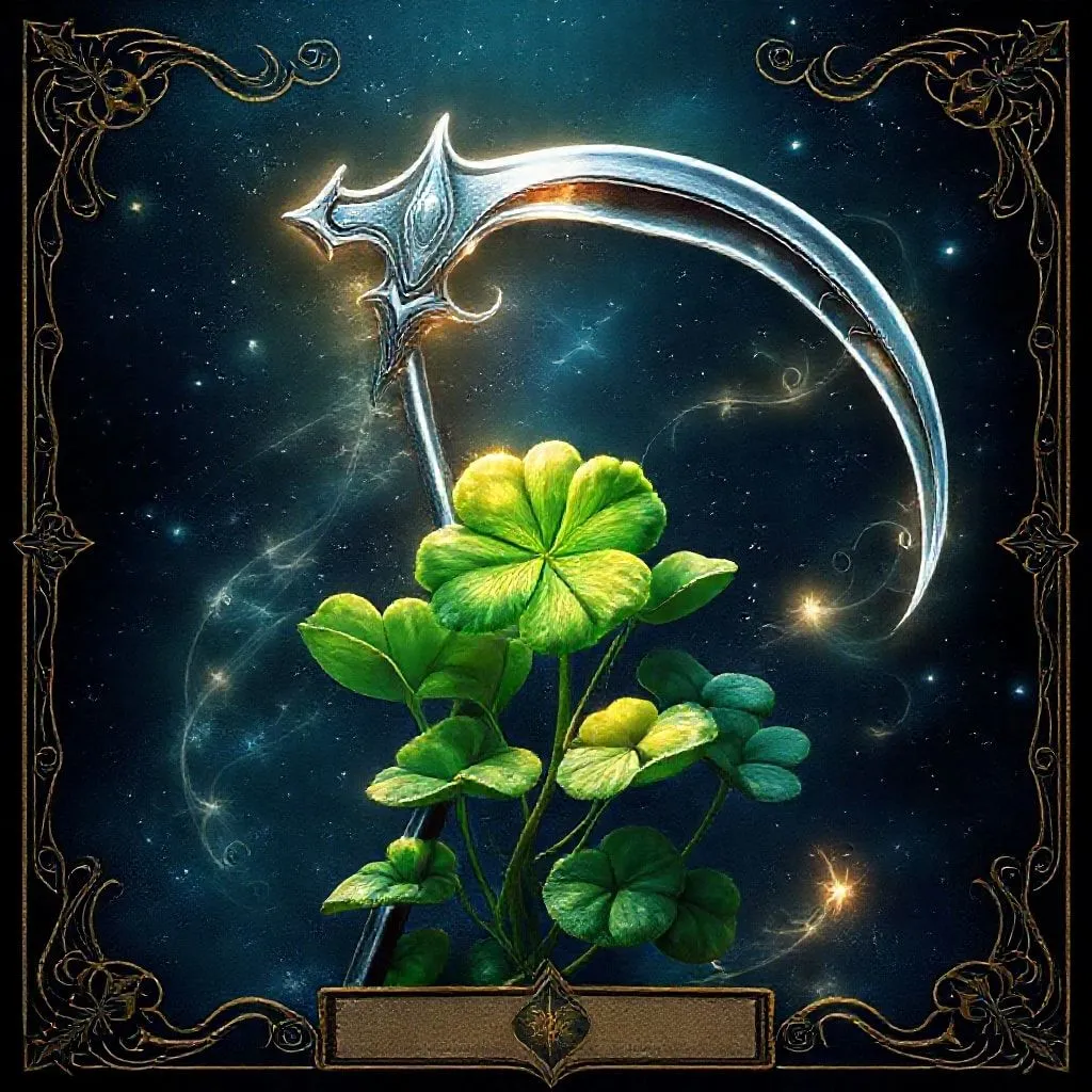 塔罗牌镰刀三叶草是什么意思