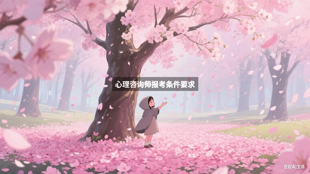 心理咨询师报考条件要求