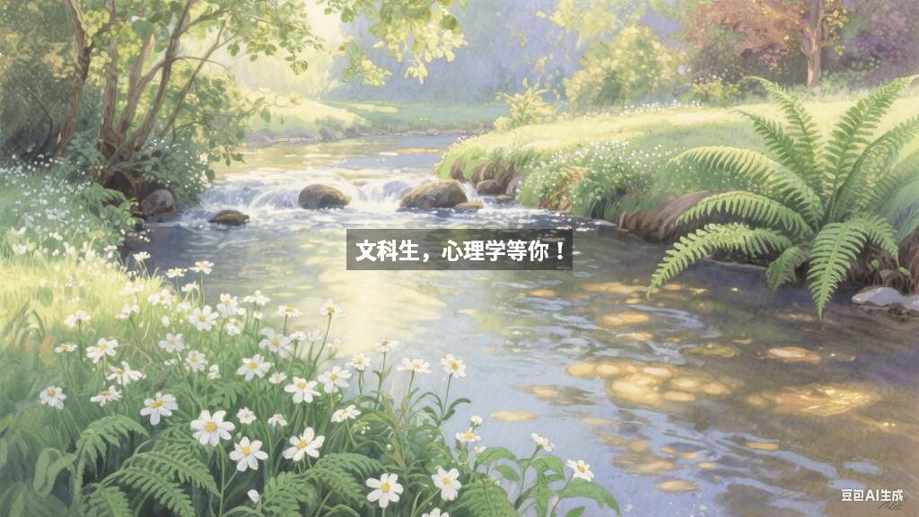 文科生，心理学等你！