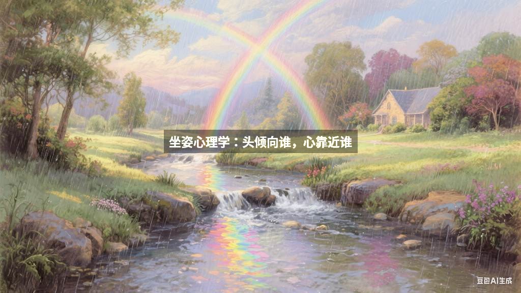 坐姿心理学：头倾向谁，心靠近谁