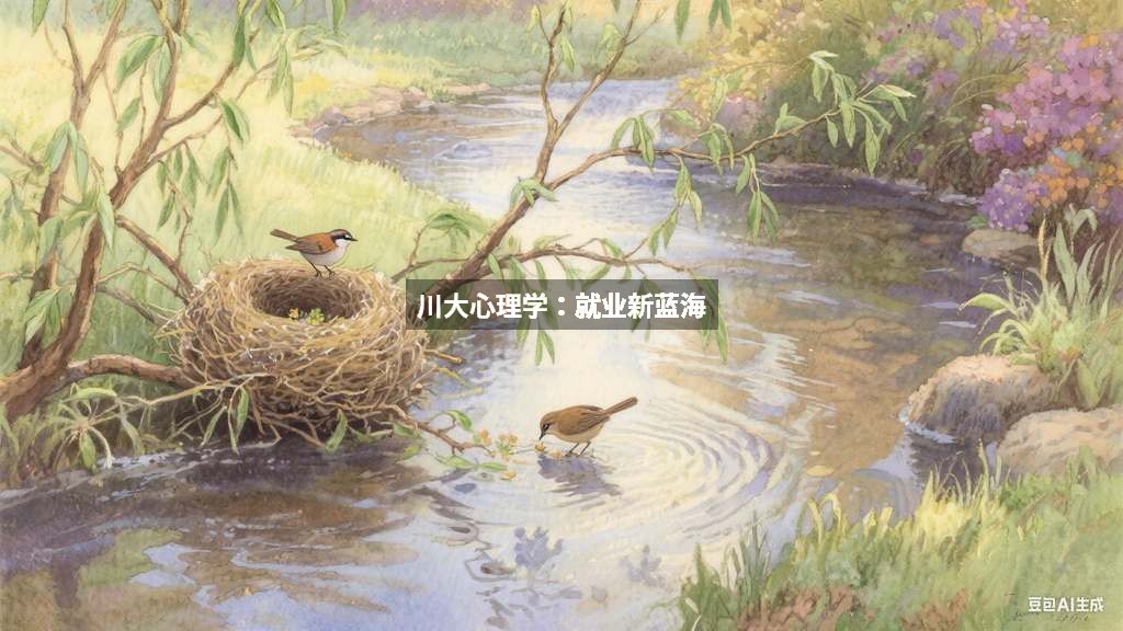 川大心理学：就业新蓝海