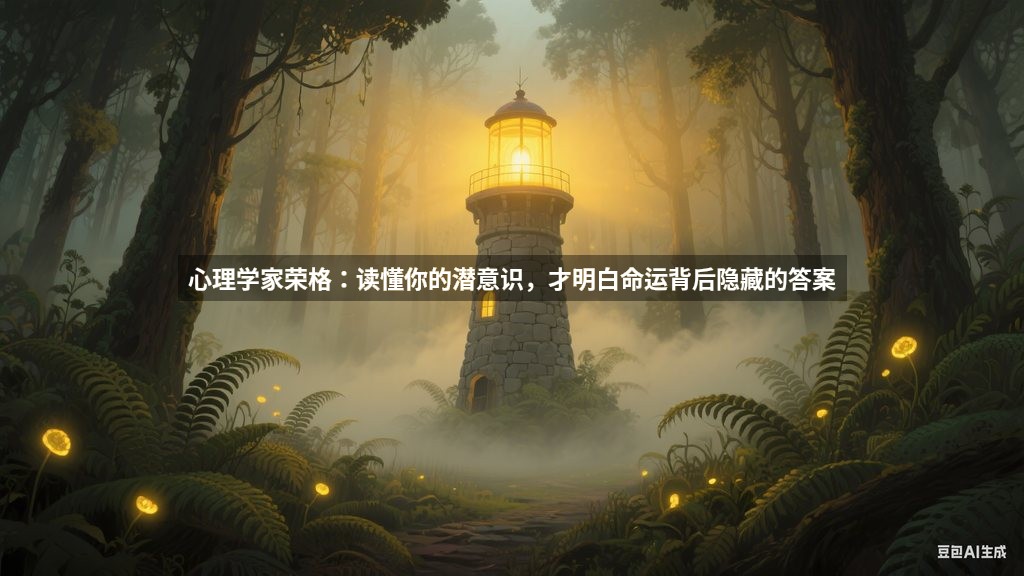 心理学家荣格：读懂你的潜意识，才明白命运背后隐藏的答案