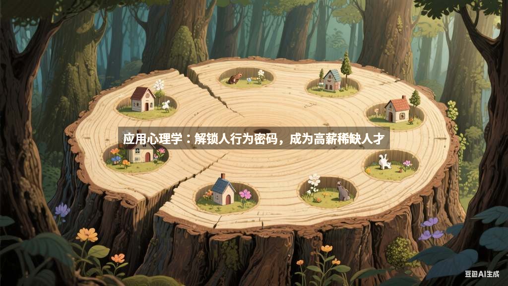 应用心理学：解锁人行为密码，成为高薪稀缺人才