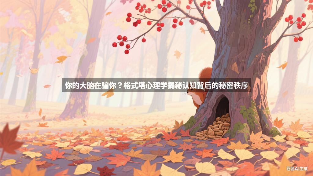 你的大脑在骗你？格式塔心理学揭秘认知背后的秘密秩序