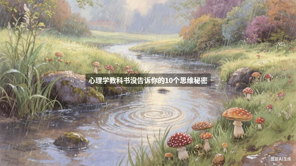 心理学教科书没告诉你的10个思维秘密