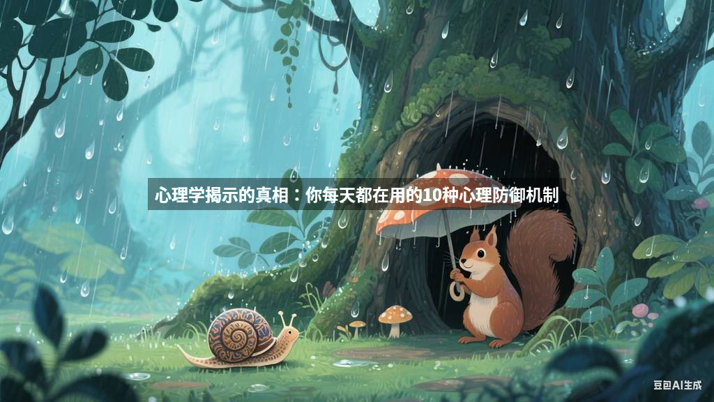 心理学揭示的真相：你每天都在用的10种心理防御机制