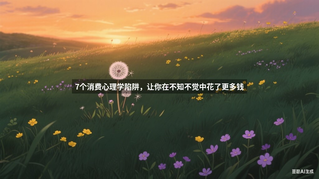 7个消费心理学陷阱，让你在不知不觉中花了更多钱