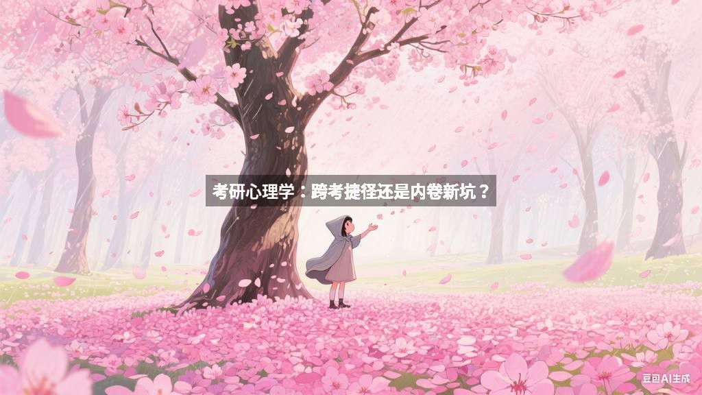 考研心理学：跨考捷径还是内卷新坑？