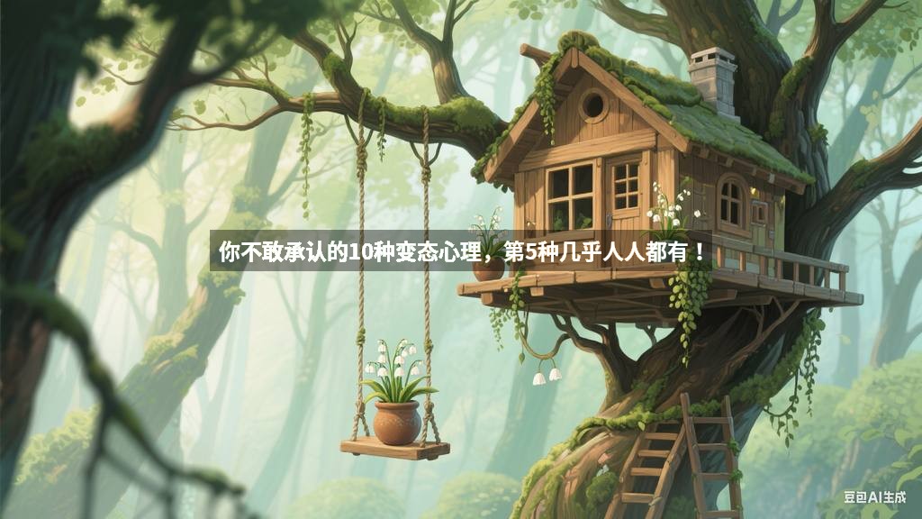 你不敢承认的10种变态心理，第5种几乎人人都有！