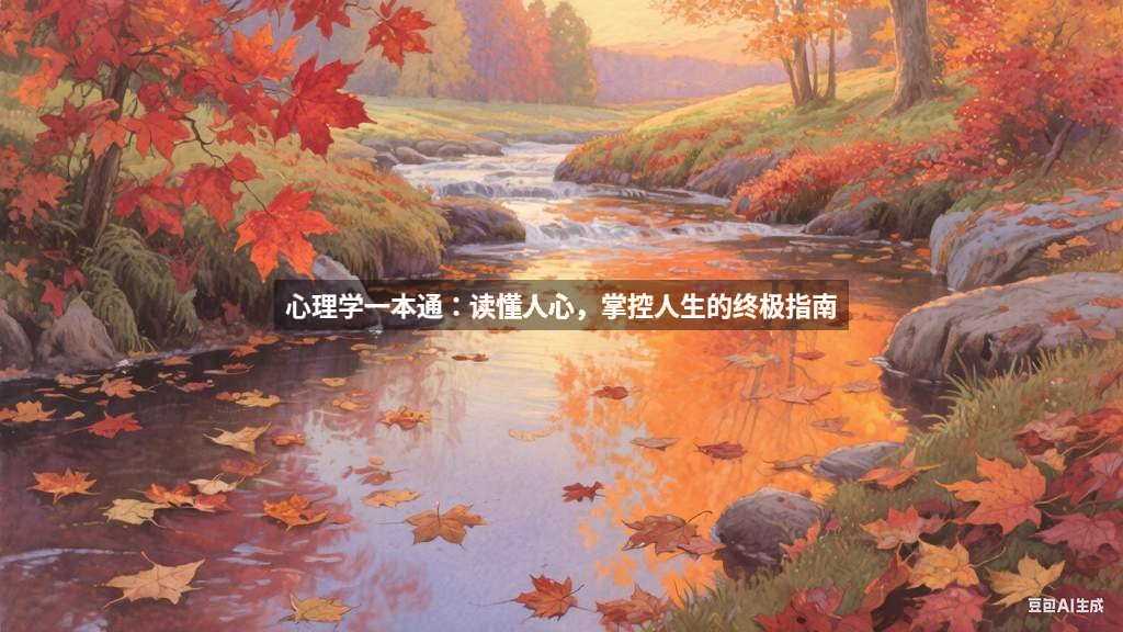 心理学一本通：读懂人心，掌控人生的终极指南