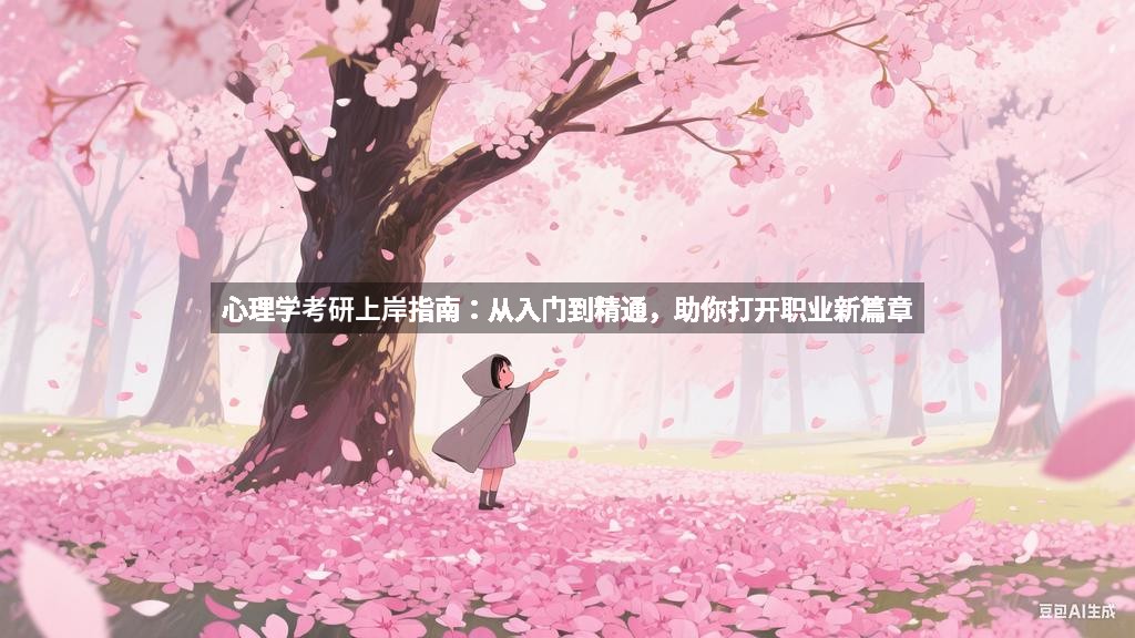 心理学考研上岸指南：从入门到精通，助你打开职业新篇章