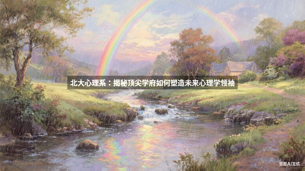 北大心理系：揭秘顶尖学府如何塑造未来心理学领袖