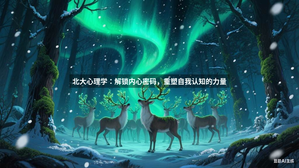 北大心理学：解锁内心密码，重塑自我认知的力量